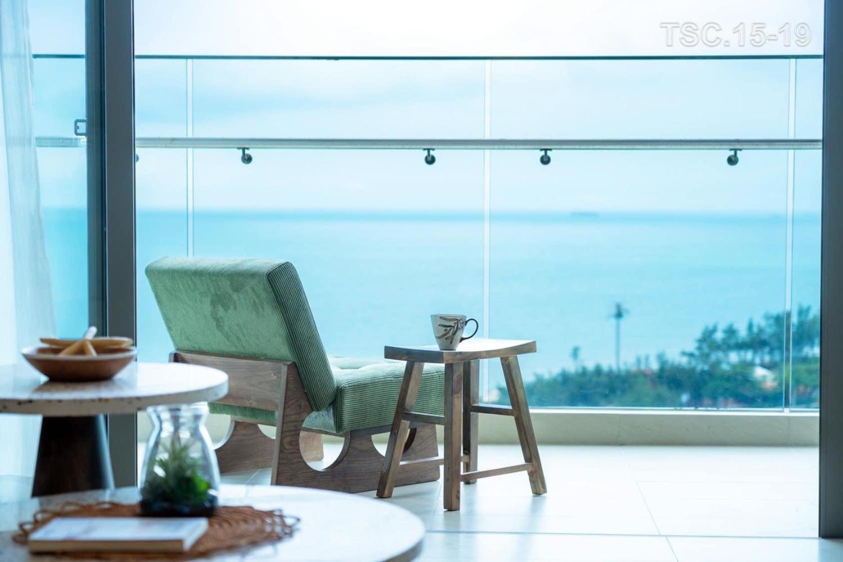 Căn Hộ The Sóng Vũng Tàu Hồ Bơi Vô Cực,Công Viên Nước Trẻ Em Miễn Phí-infinity Pool Free Exterior foto