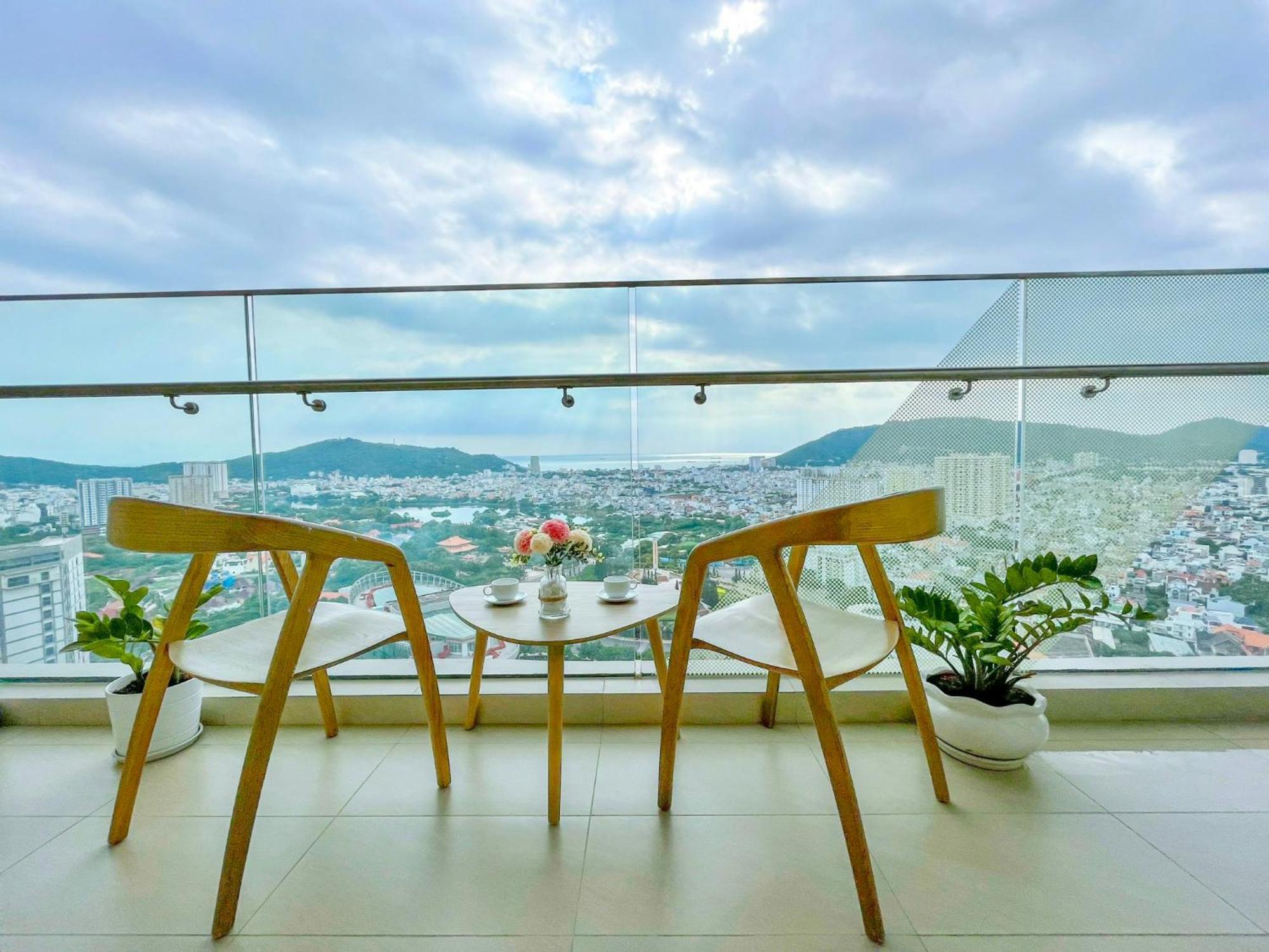 Căn Hộ The Sóng Vũng Tàu Hồ Bơi Vô Cực,Công Viên Nước Trẻ Em Miễn Phí-infinity Pool Free Exterior foto