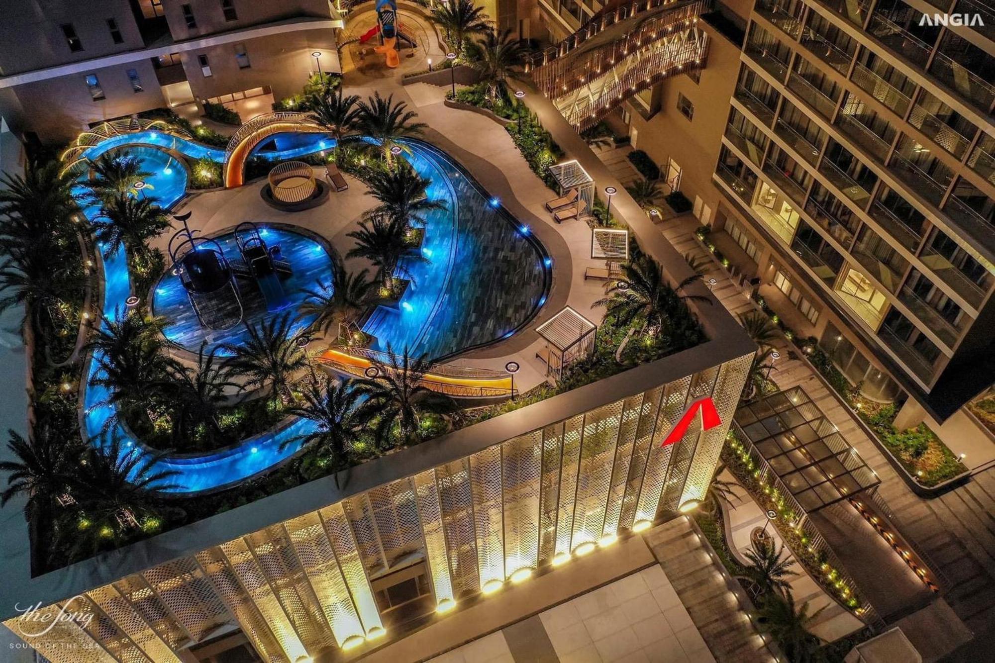 Căn Hộ The Sóng Vũng Tàu Hồ Bơi Vô Cực,Công Viên Nước Trẻ Em Miễn Phí-infinity Pool Free Exterior foto