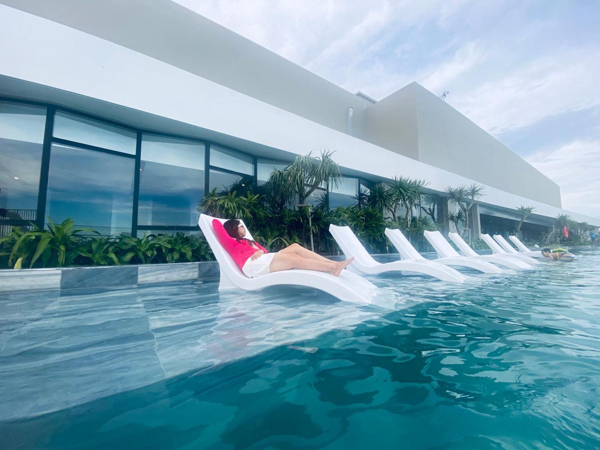Căn Hộ The Sóng Vũng Tàu Hồ Bơi Vô Cực,Công Viên Nước Trẻ Em Miễn Phí-infinity Pool Free Exterior foto