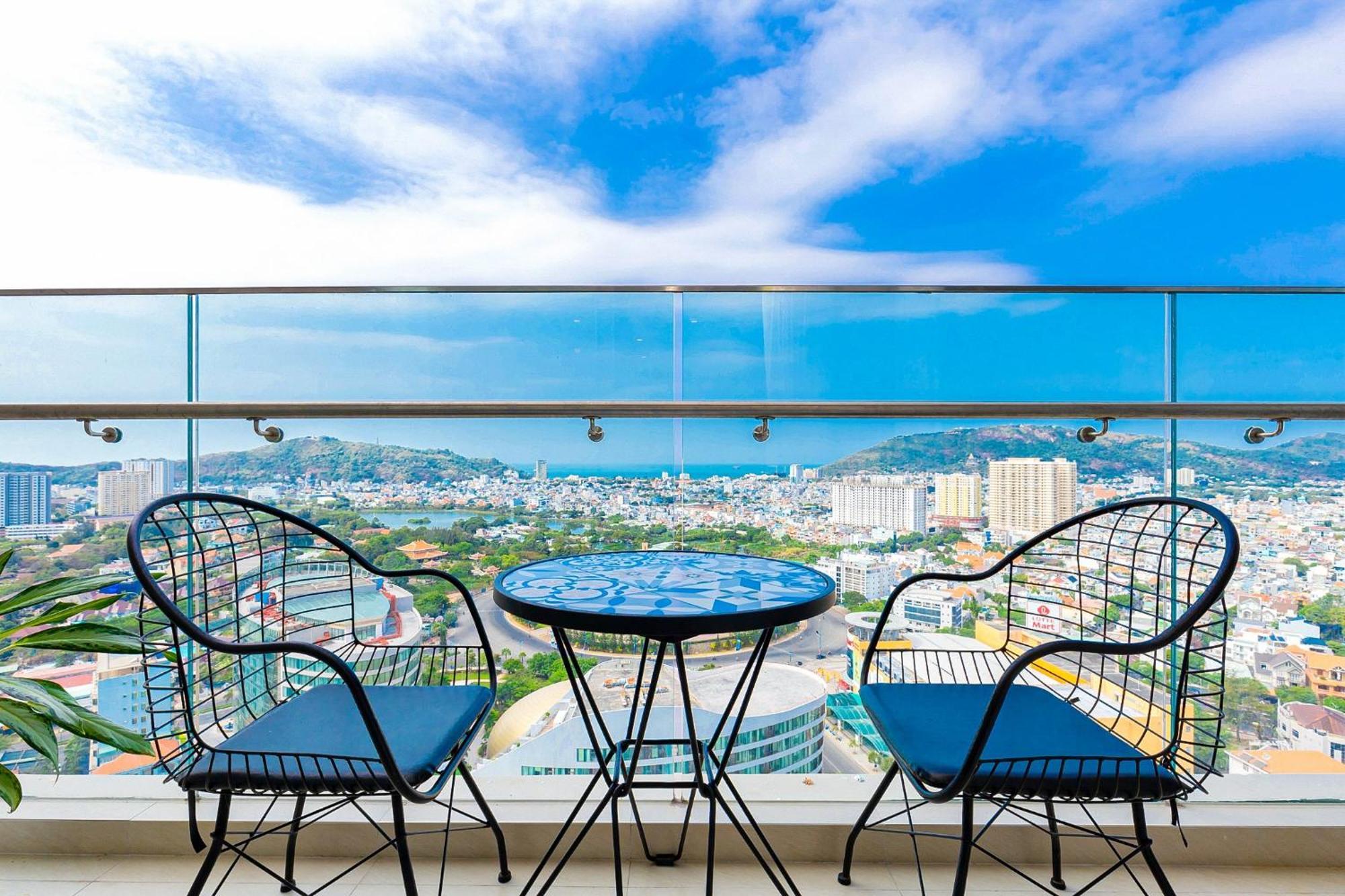 Căn Hộ The Sóng Vũng Tàu Hồ Bơi Vô Cực,Công Viên Nước Trẻ Em Miễn Phí-infinity Pool Free Exterior foto