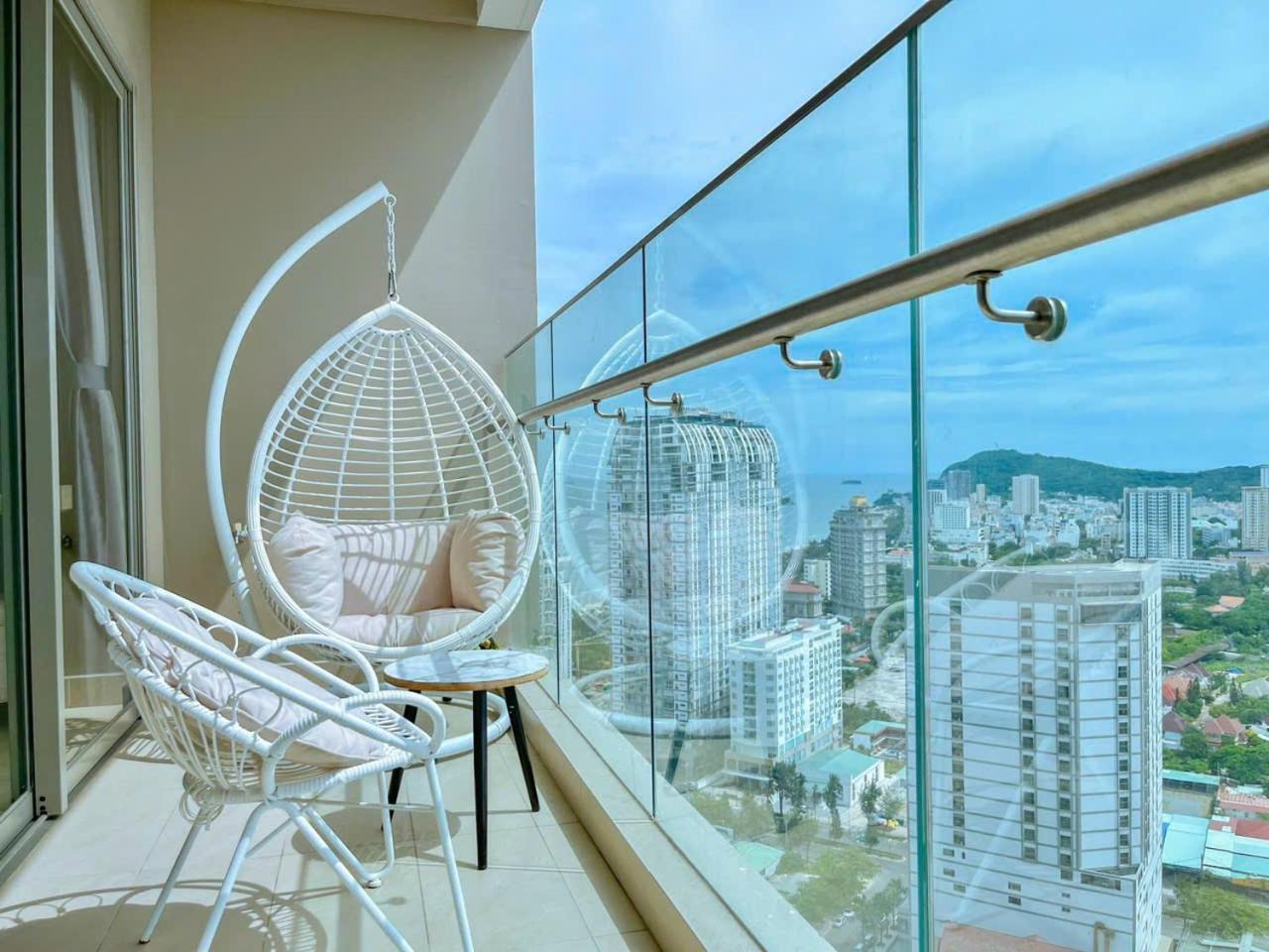Căn Hộ The Sóng Vũng Tàu Hồ Bơi Vô Cực,Công Viên Nước Trẻ Em Miễn Phí-infinity Pool Free Exterior foto