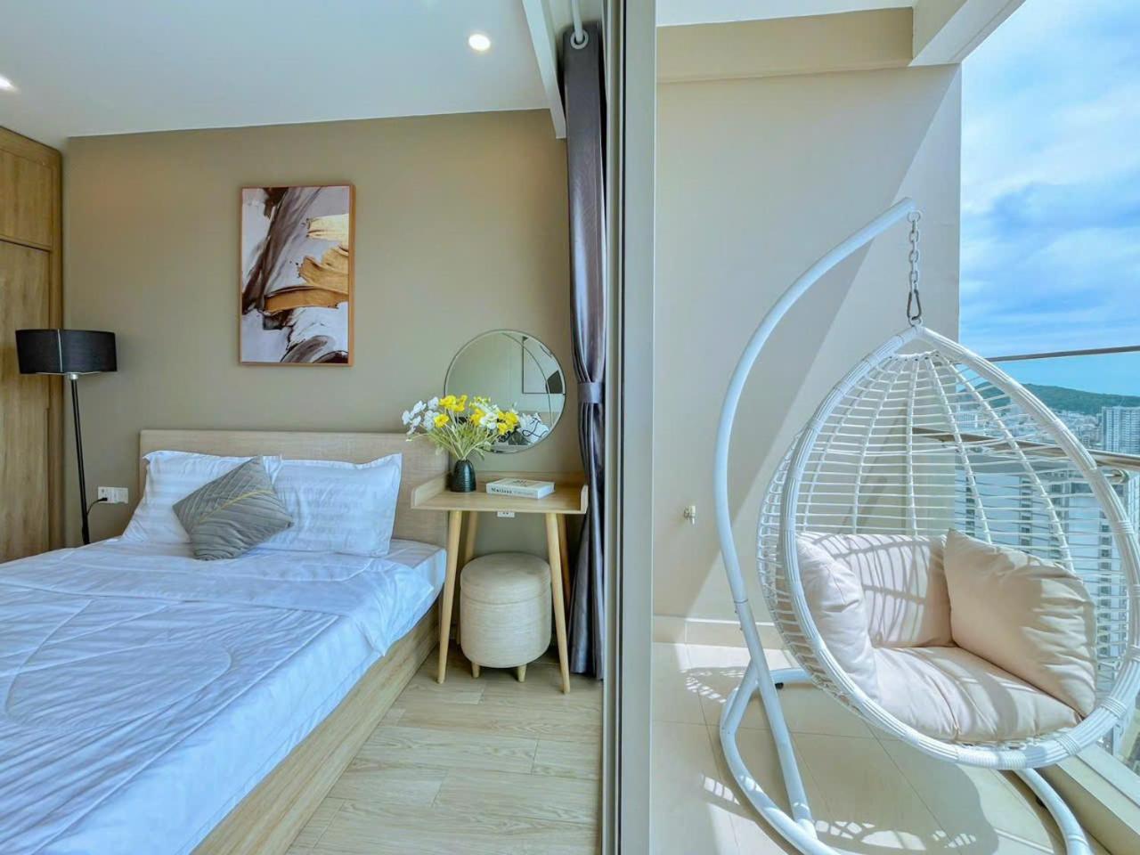 Căn Hộ The Sóng Vũng Tàu Hồ Bơi Vô Cực,Công Viên Nước Trẻ Em Miễn Phí-infinity Pool Free Exterior foto