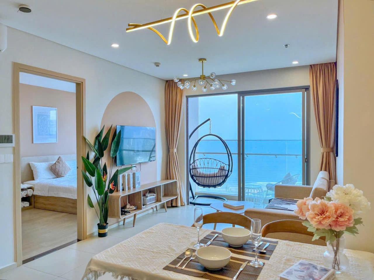 Căn Hộ The Sóng Vũng Tàu Hồ Bơi Vô Cực,Công Viên Nước Trẻ Em Miễn Phí-infinity Pool Free Exterior foto
